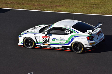 ピレリスーパー耐久シリーズ第6戦岡山国際サーキット(岡山県)練習走行 SHADE RACING