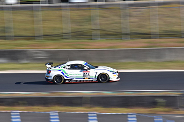 ピレリスーパー耐久シリーズ第6戦岡山国際サーキット(岡山県)練習走行 SHADE RACING