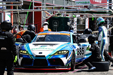 SHADE RACING 885号車 GR SUPRA GT4 EVO