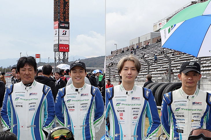 影山 正彦 選手/国本 雄資 選手/山田 真之亮 選手/鶴田 哲平 選手