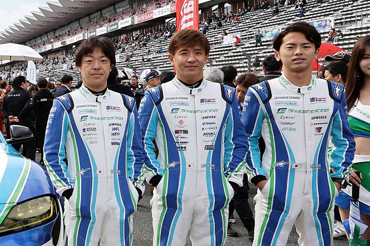 HIRO HAYASHI 選手/平中 克幸 選手/清水 英志郎 選手
