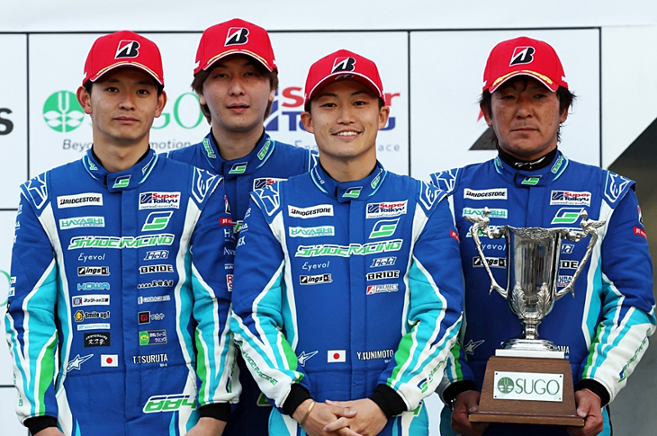 鶴田 哲平 選手/山田 真之亮 選手/国本 雄資 選手/影山 正彦 選手