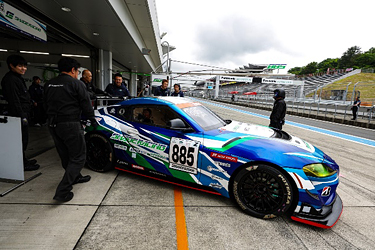 SHADE RACING 885号車 GR SUPRA GT4 EVO