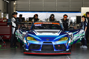 SHADE RACING 885号車 GR SUPRA GT4 EVO
