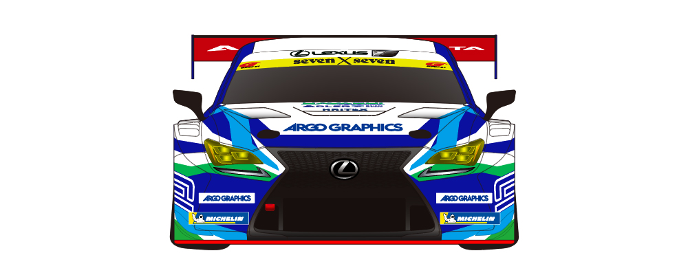 20号車 シェイドレーシング LEXUS RC F GT3 前面