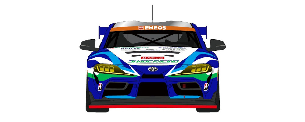 884号車 シェイドレーシング GR86 前面