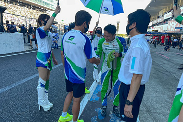 平中 克幸 選手／清水 英志郎 選手