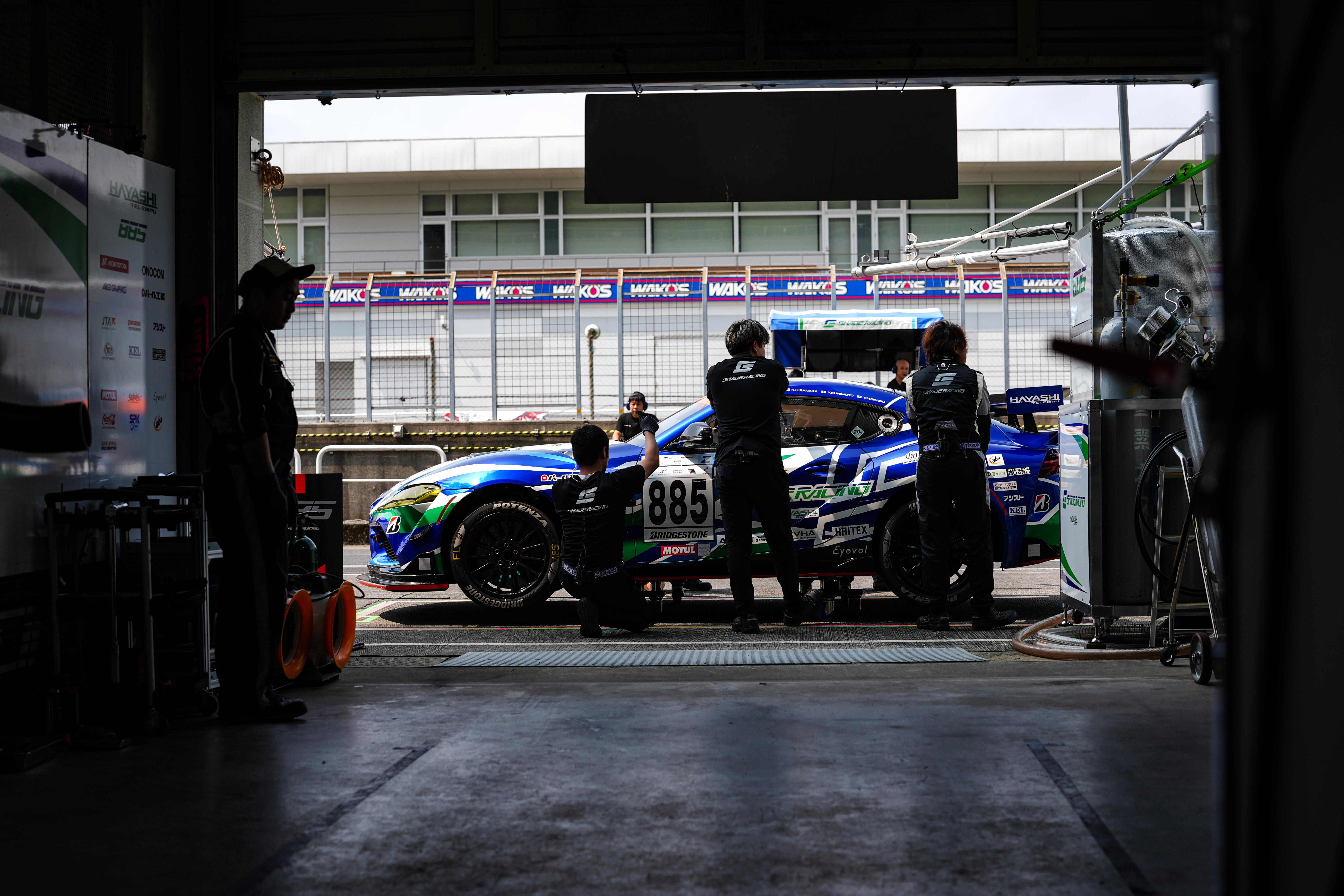 SHADE RACING 885号車 GR Supra GT4 EVO2