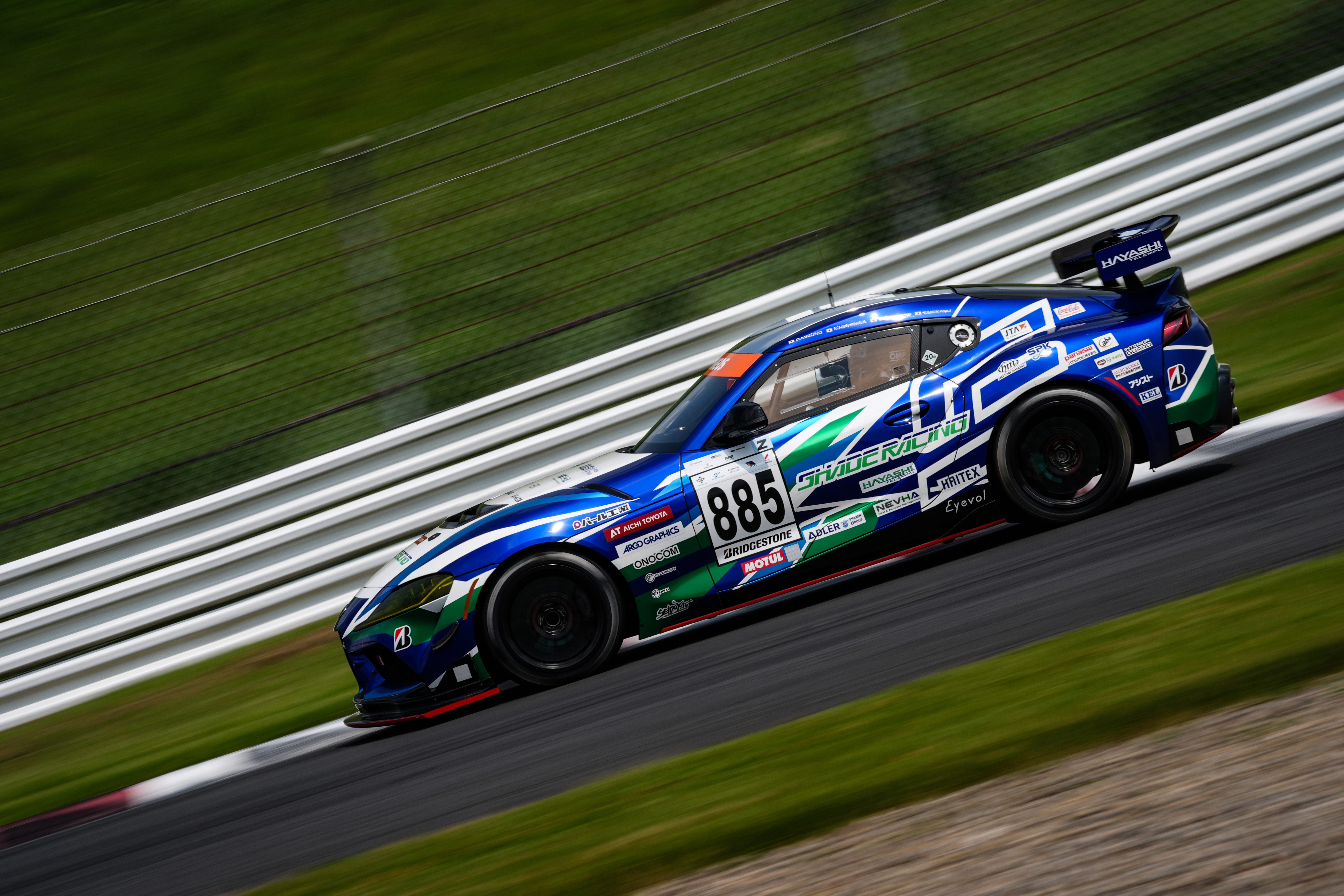 SHADE RACING 885号車 GR Supra GT4 EVO2